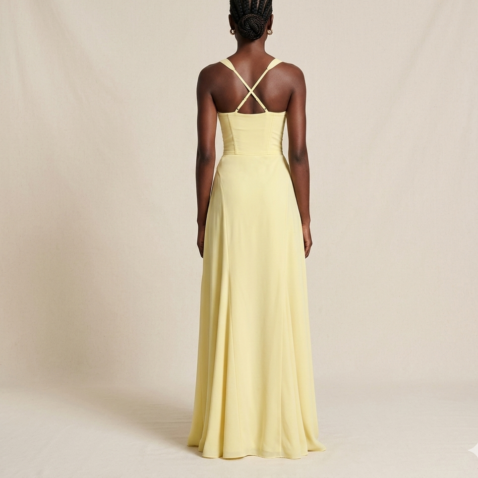 Robe de Soirée "Aurelia" – Coupe Sirène & Décolleté Cœur