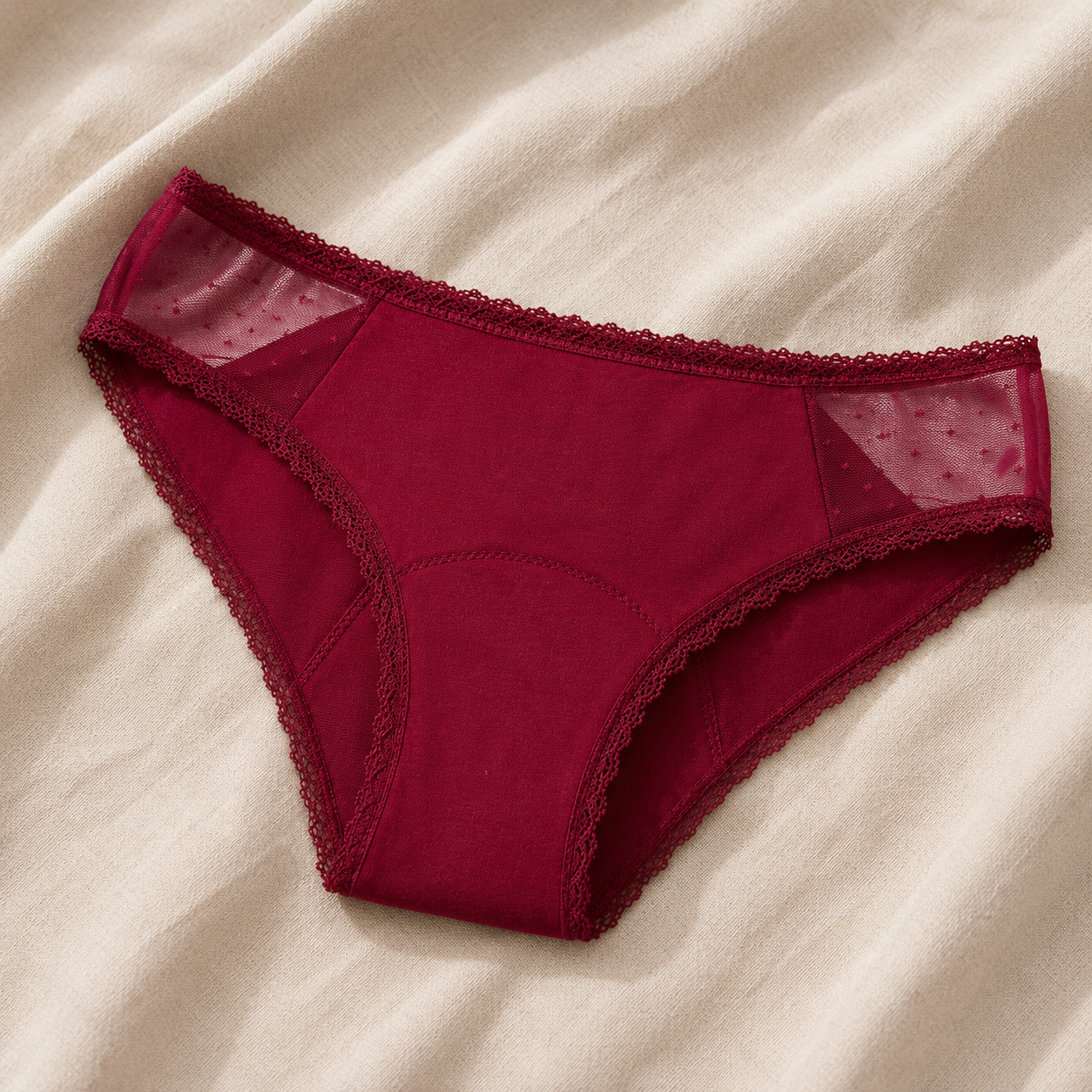 Culotte menstruelle taille haute – Confort quotidien