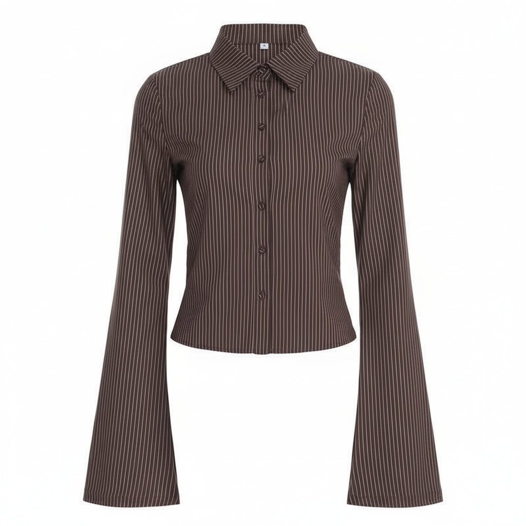 Cardigan-chemise côtelé – Style casual chic