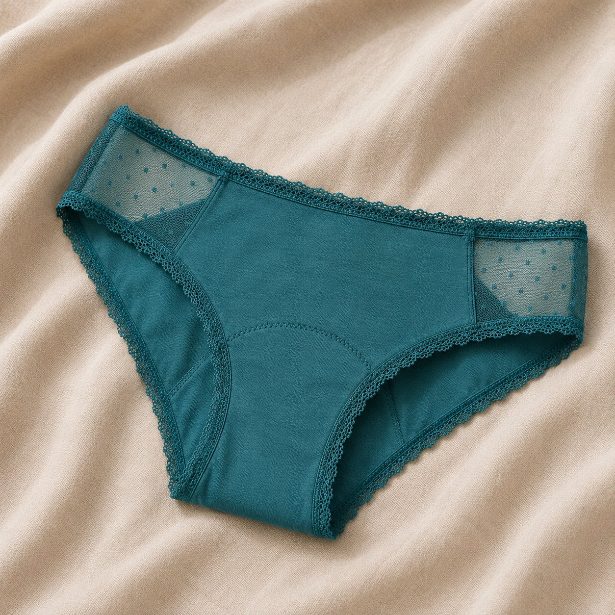 Culotte menstruelle taille haute – Confort quotidien