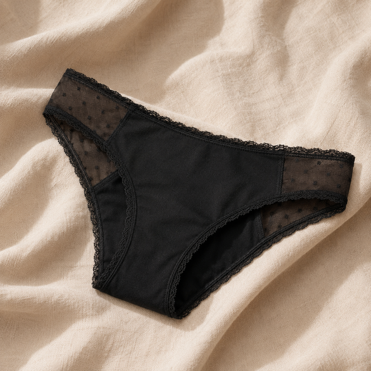 Culotte menstruelle taille haute – Confort quotidien