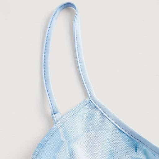 Robe Maxi "Nymphéa Bleu"