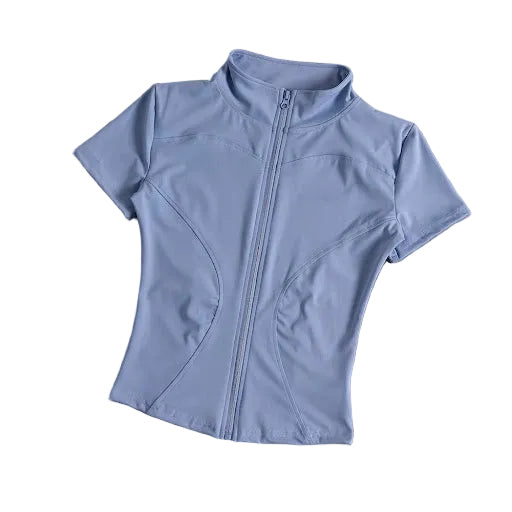 Veste de sport zippée femme – Coupe active